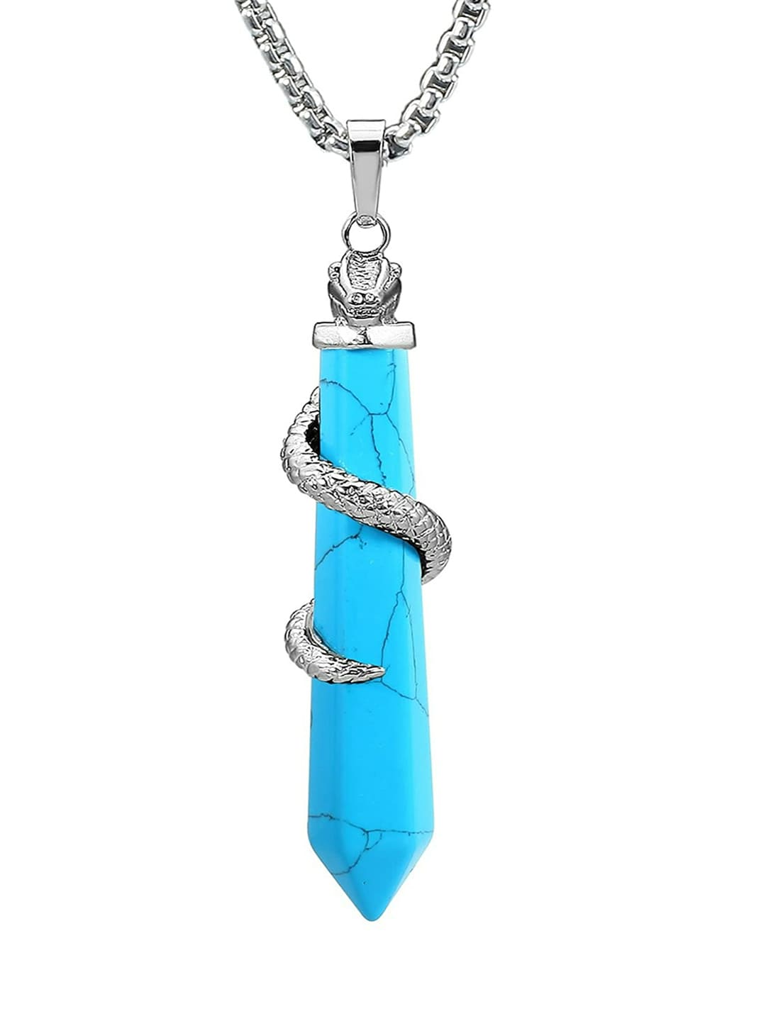 EL REGALO Blue & Silver-Toned Necklace - for Women and Girls
Style ID: 17025042