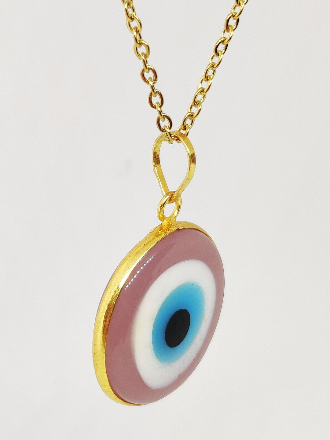 EL REGALO Women Gold Plated Blue & White Evil Eye Detail Necklace - for Women and Girls
Style ID: 16934888