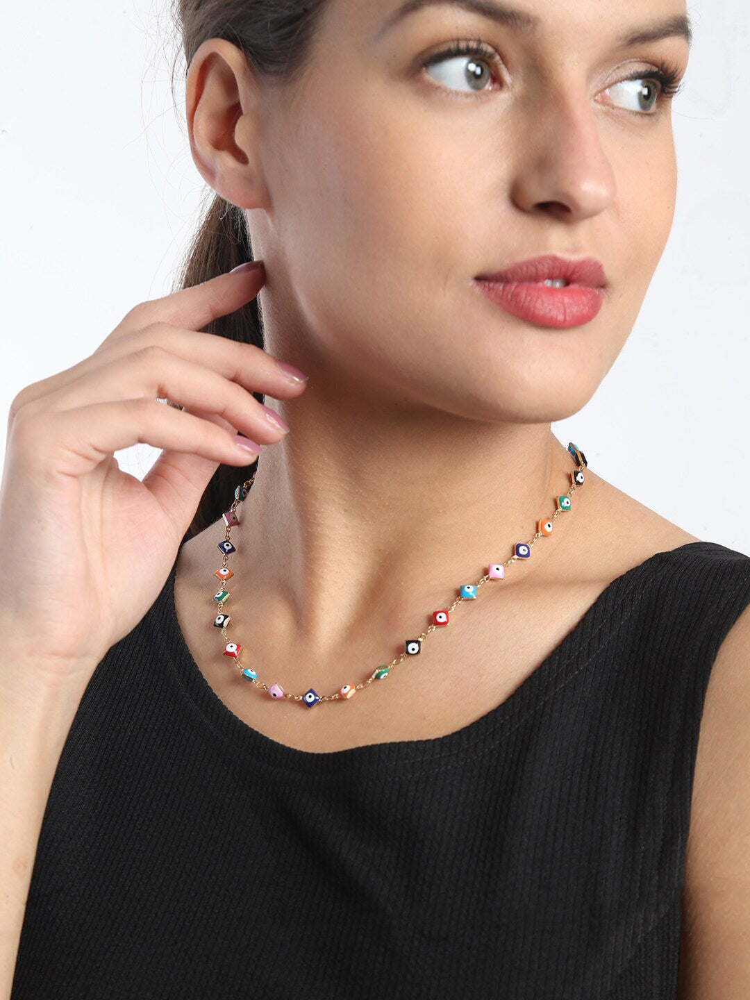 EL REGALO Gold-Toned & Blue Afghan Necklace - for Women and Girls
Style ID: 17206378