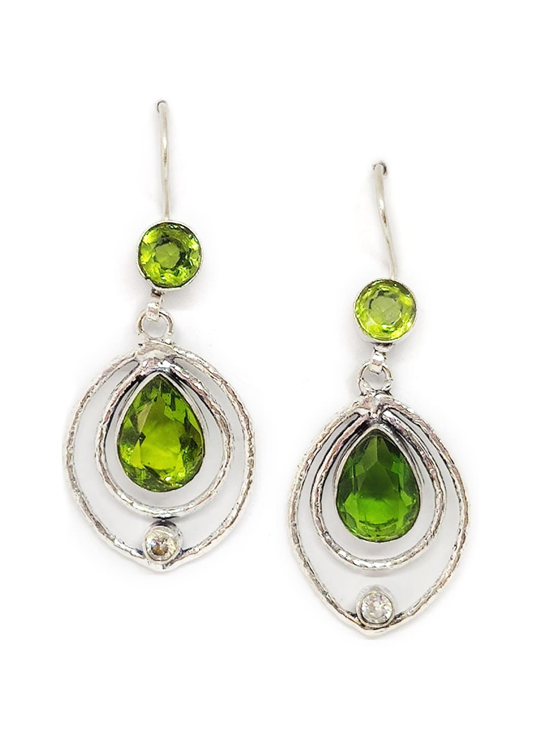 EL REGALO Green Contemporary Drop Earrings - for Women and Girls
Style ID: 16770270