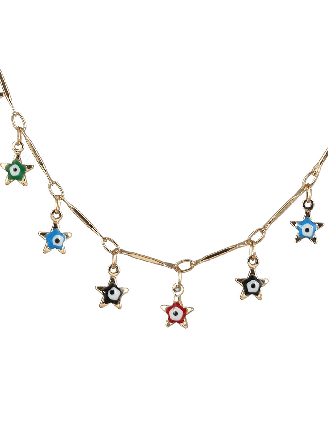 EL REGALO Women Gold-Toned & White Evil Eye Necklace - for Women and Girls
Style ID: 17206370