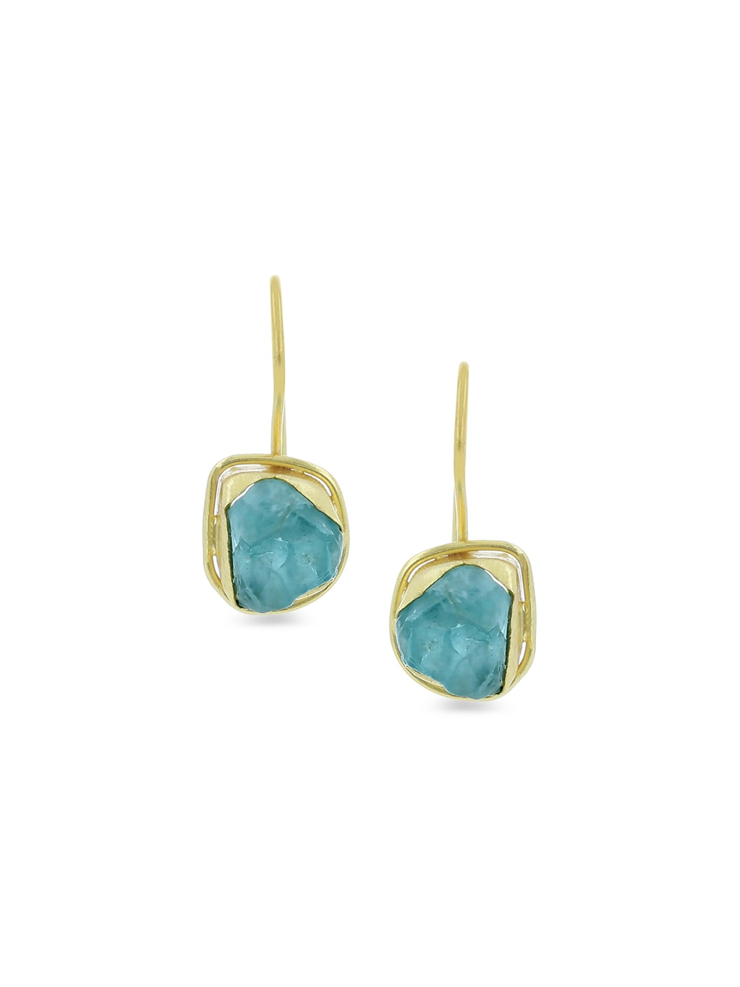 EL REGALO Green Amber Contemporary Drop Earrings - for Women and Girls
Style ID: 17119252
