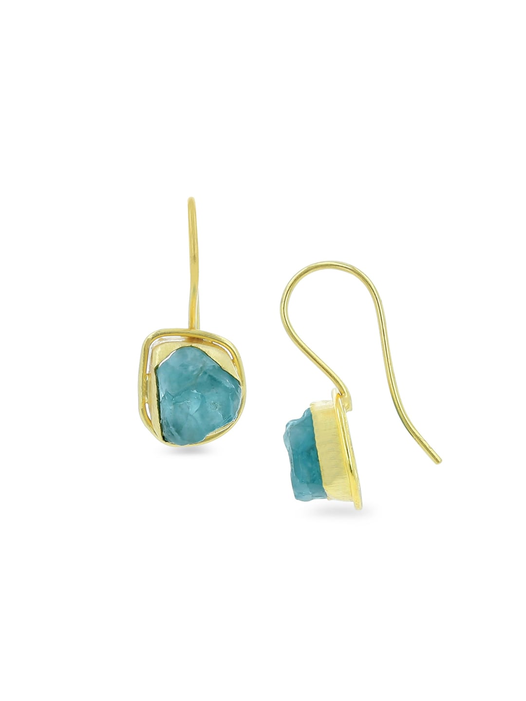 EL REGALO Green Amber Contemporary Drop Earrings - for Women and Girls
Style ID: 17119252