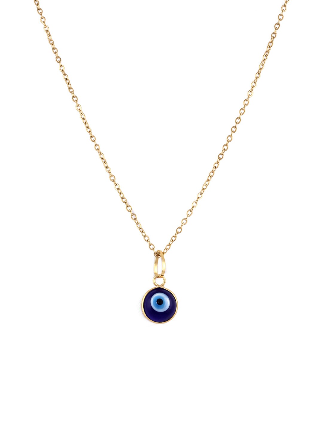 EL REGALO Women Blue Gold-Plated Evil Eye Pendent Necklace - for Women and Girls
Style ID: 17206382