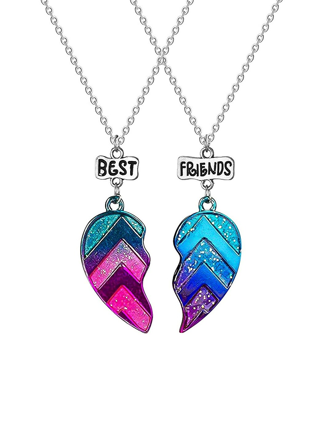 EL REGALO Unisex Purple & Blue Necklace - for Adults-Unisex
Style ID: 17047672