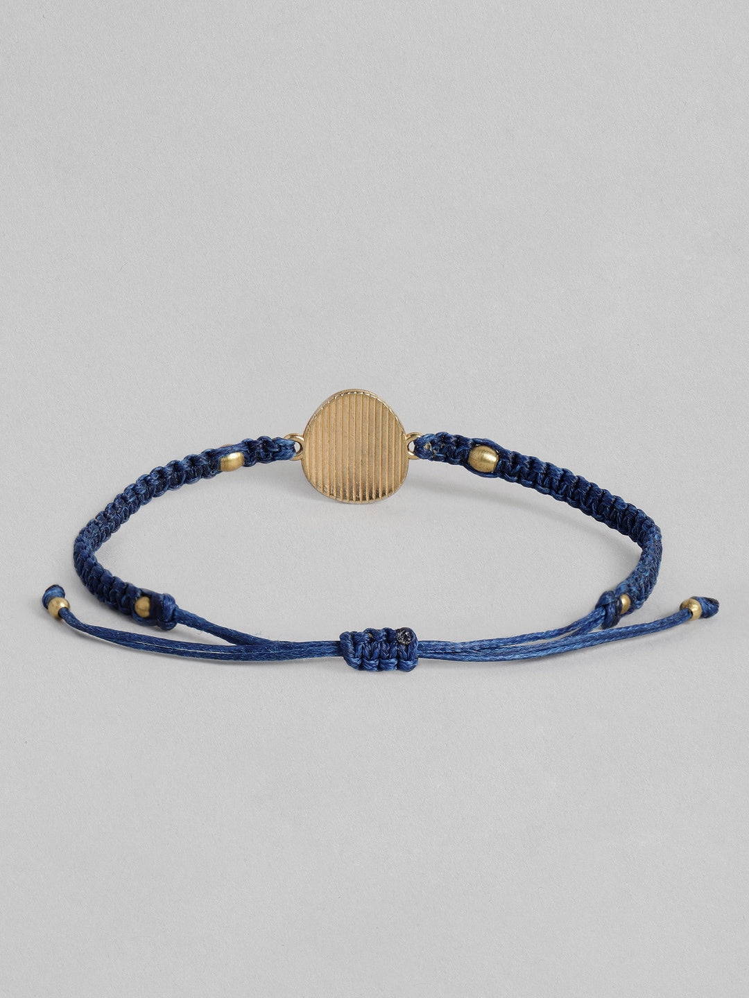 EL REGALO Unisex Blue & Silver-Toned Handcrafted Wraparound Bracelet - for Adults-Unisex
Style ID: 15980600