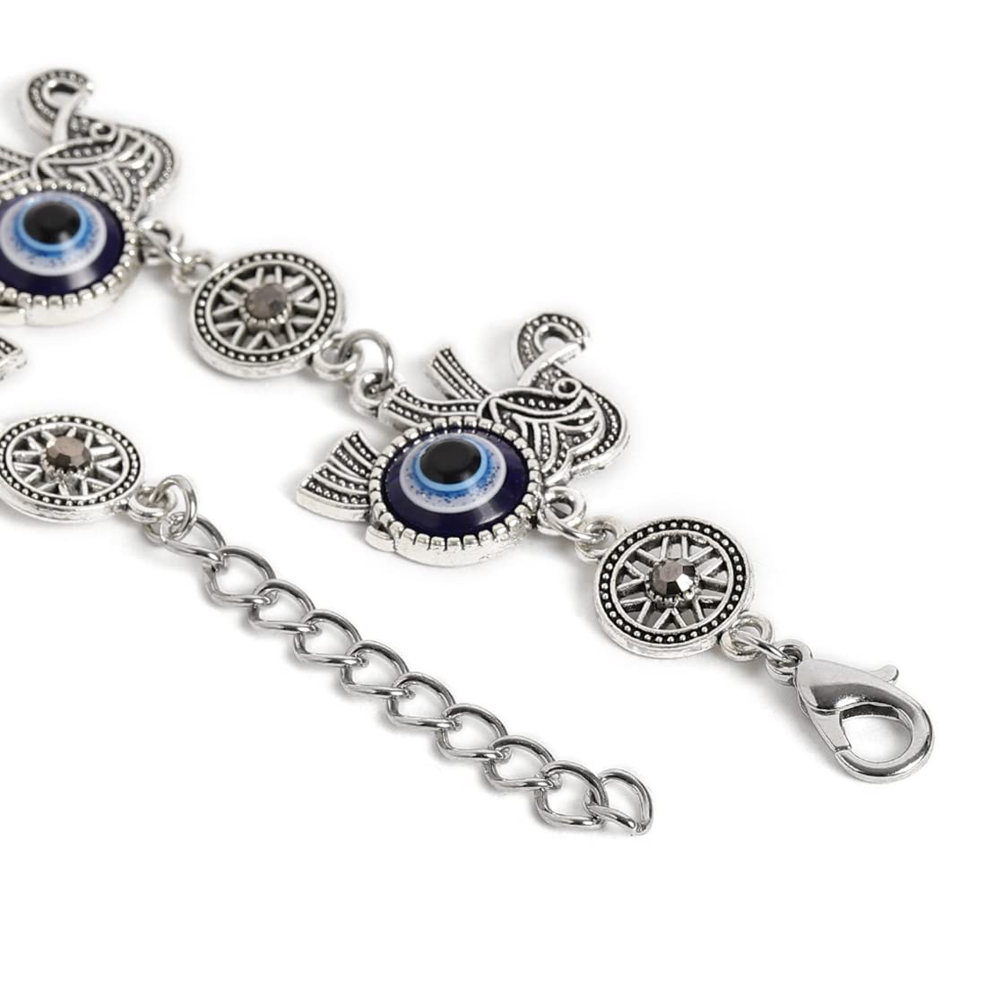 El Regalo 1PC Evil Eye Unisex Bracelet for Girls/ Boys/Men/ Women- Evil Eye Chain Bracelets