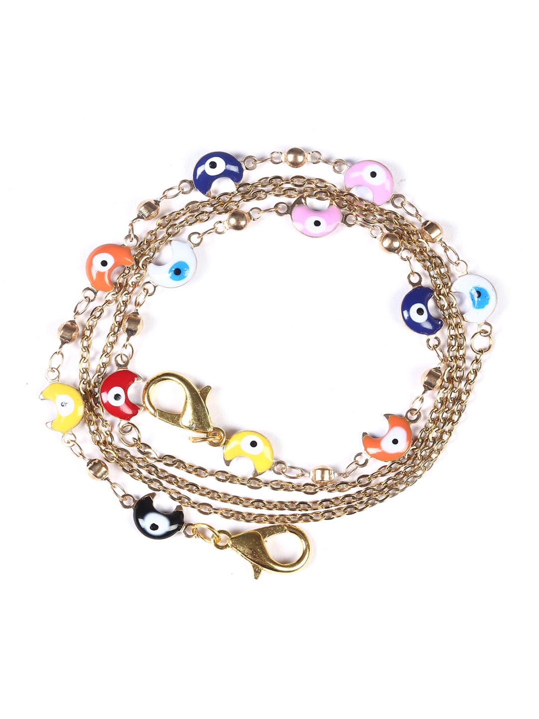 EL REGALO Multicoloured Moon Detailed Mask Chain - for Women and Girls
Style ID: 17223068