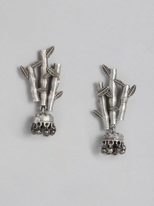 EL REGALO Silver-Toned Antique Studs Earrings - for Women and Girls
Style ID: 16287432