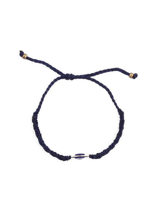 EL REGALO Men Blue & Black Charm Bracelet - for Men
Style ID: 17157500