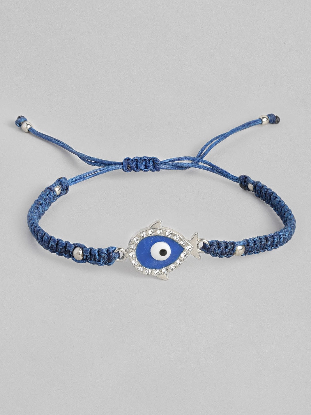 EL REGALO Unisex Blue Charm Bracelet - for Adults-Unisex
Style ID: 16310064