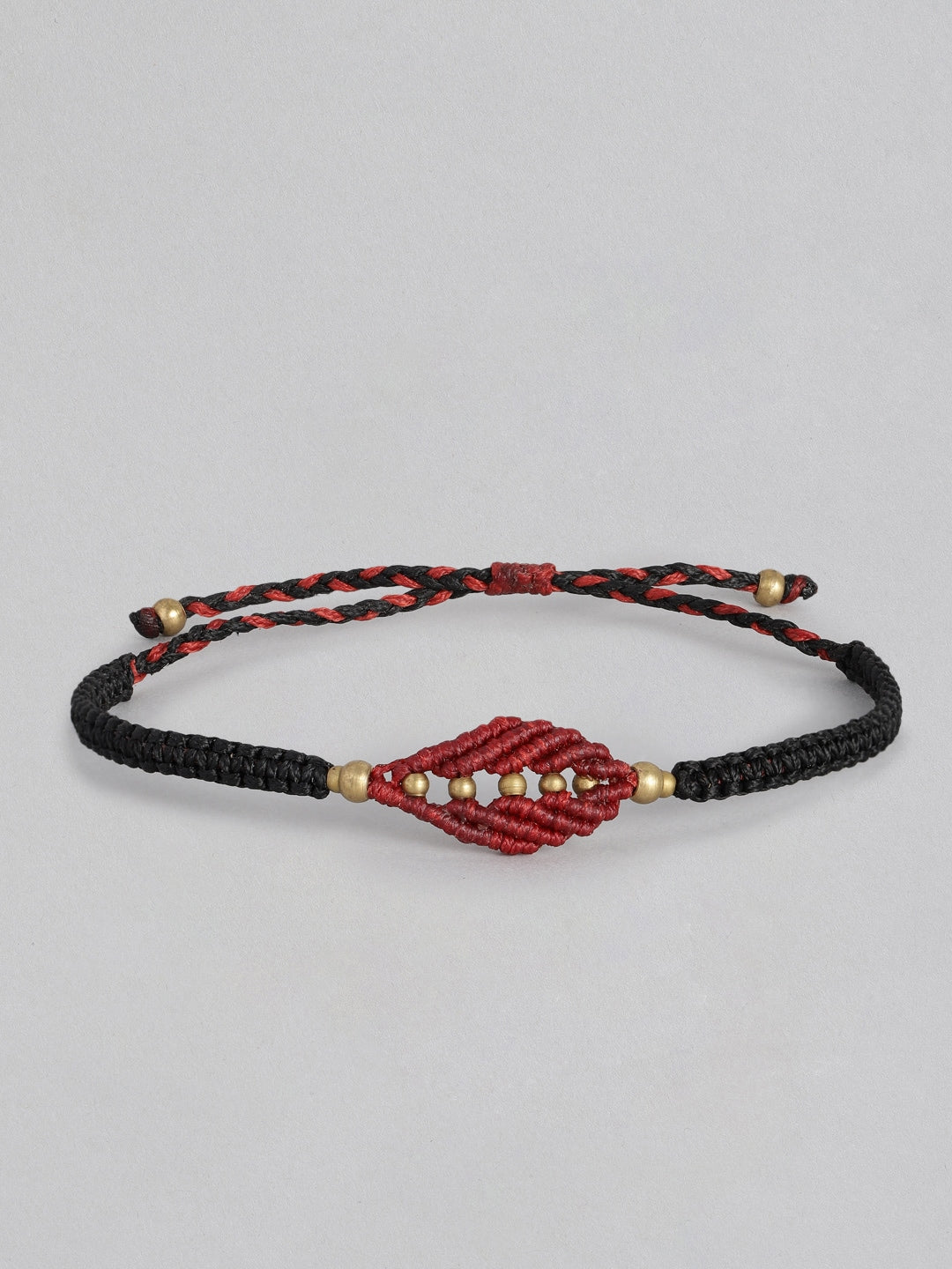 EL REGALO Unisex Black & Red Charm Bracelet - for Adults-Unisex
Style ID: 16310080