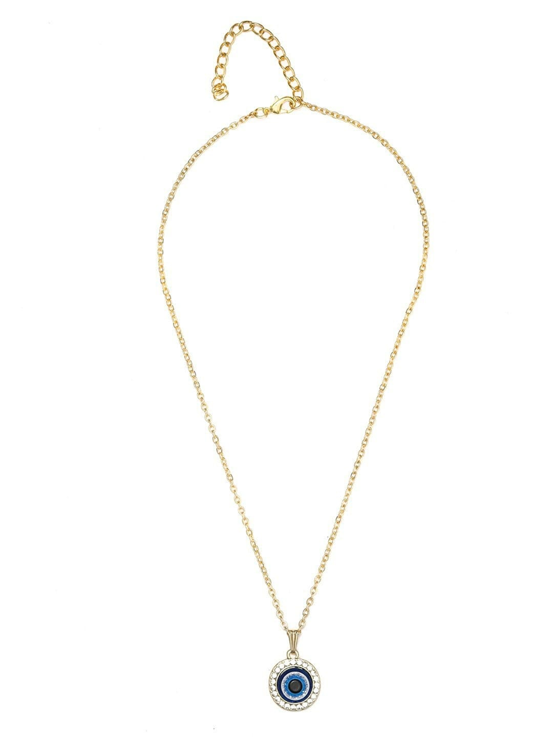 EL REGALO Gold-Toned & Blue Tribal Necklace - for Women and Girls
Style ID: 16991484