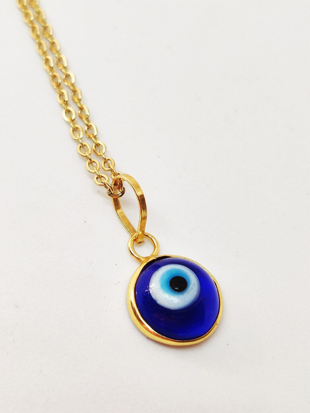 EL REGALO Blue & Gold-Plated Evil Eye Tribal Necklace - for Women and Girls
Style ID: 16926710