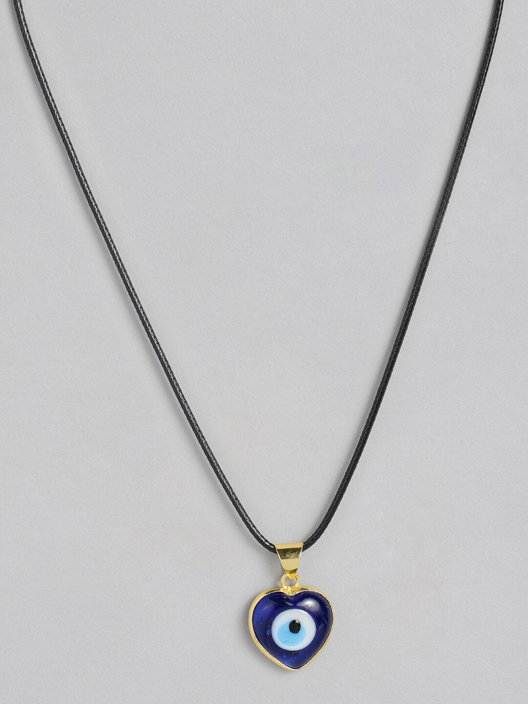 EL REGALO Blue & Black Evil Eye Heart Chain - for Women and Girls
Style ID: 16288050