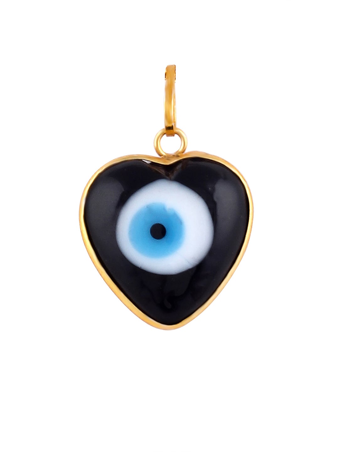 EL REGALO Purple & White Brass Evil Eye Heart Necklace - for Women and Girls
Style ID: 17206390