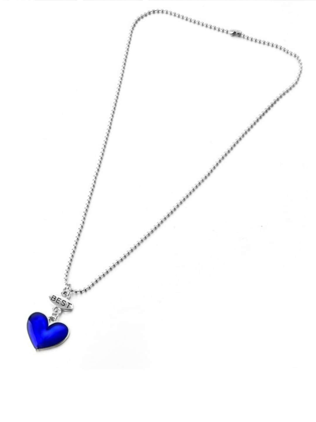 EL REGALO Silver-Toned & Blue Minimal Alloy Chain - for Women and Girls
Style ID: 17119274