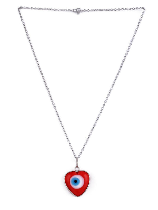 EL REGALO Red & White Brass Necklace - for Women and Girls
Style ID: 17206376