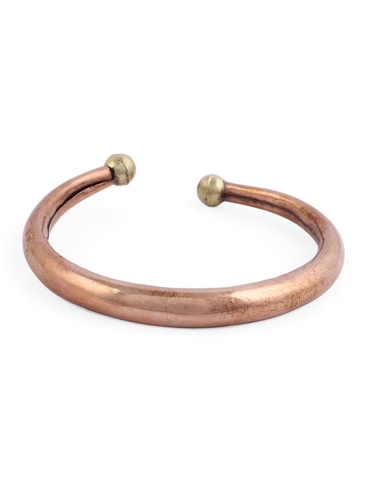 EL REGALO Men Brass Antique Copper-Plated Kada Bracelet - for Men
Style ID: 17157510