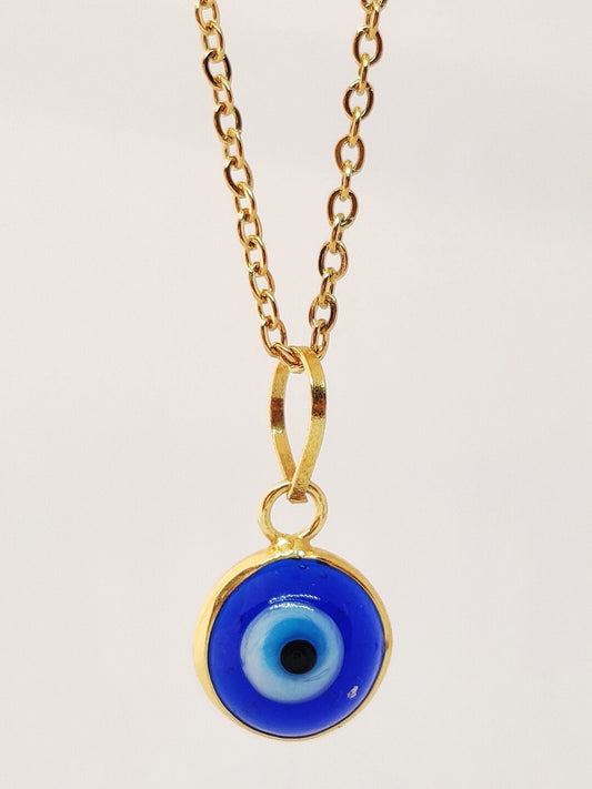 EL REGALO Blue & Gold-Plated Evil Eye Tribal Necklace - for Women and Girls
Style ID: 16926710