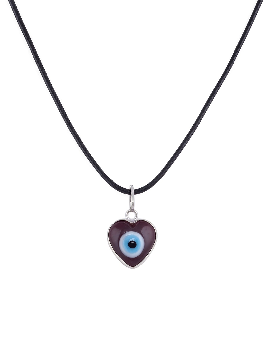 EL REGALO Black & Blue Evil Eye Brass Necklace - for Women and Girls
Style ID: 17206364