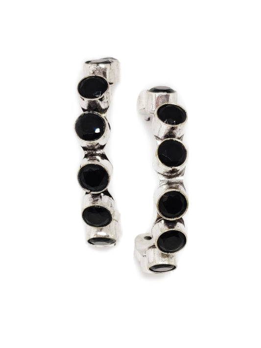 EL REGALO Black Contemporary Drop Earrings - for Women and Girls
Style ID: 16770288