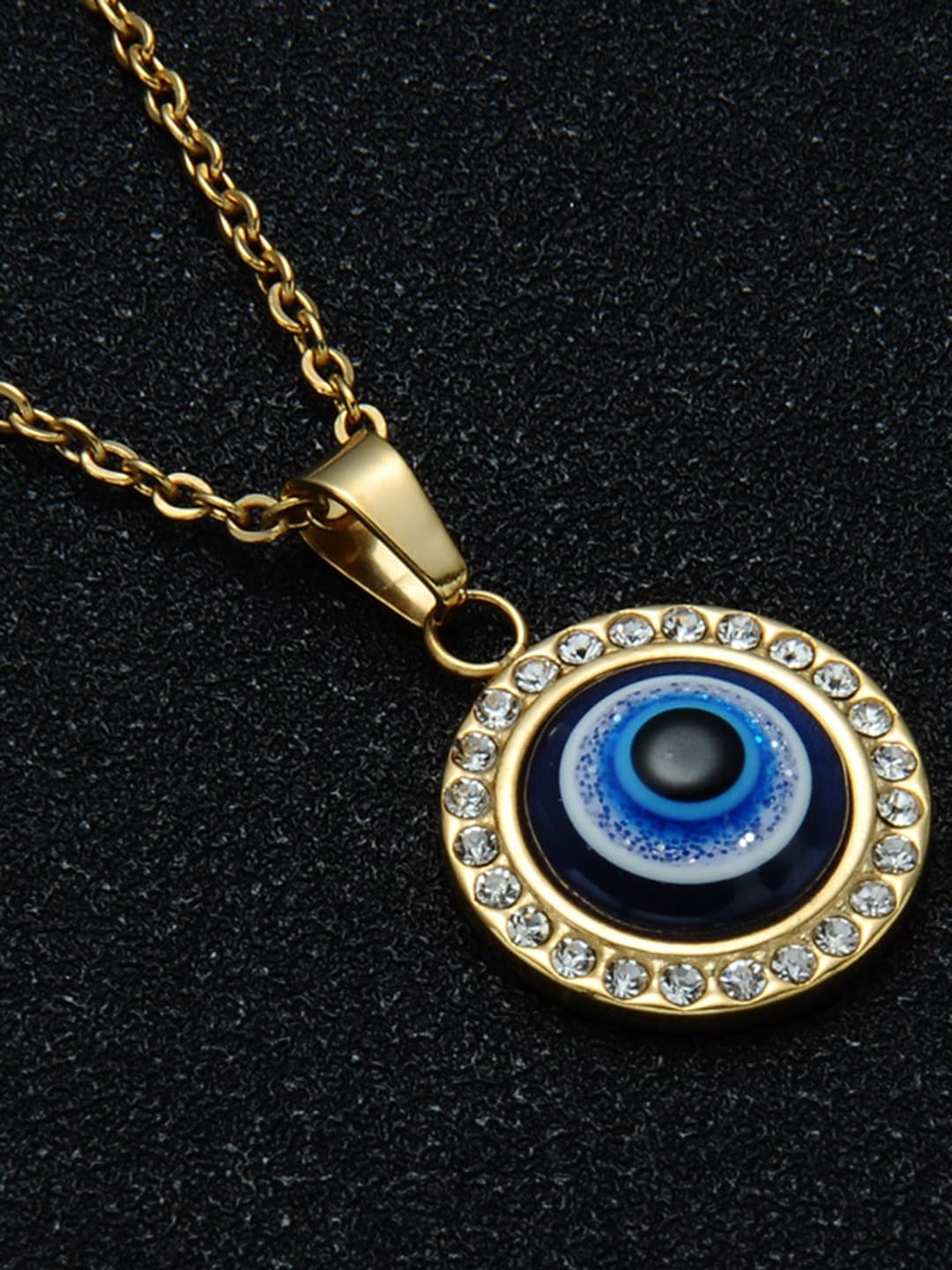 EL REGALO Gold-Toned & Blue Tribal Necklace - for Women and Girls
Style ID: 16991484