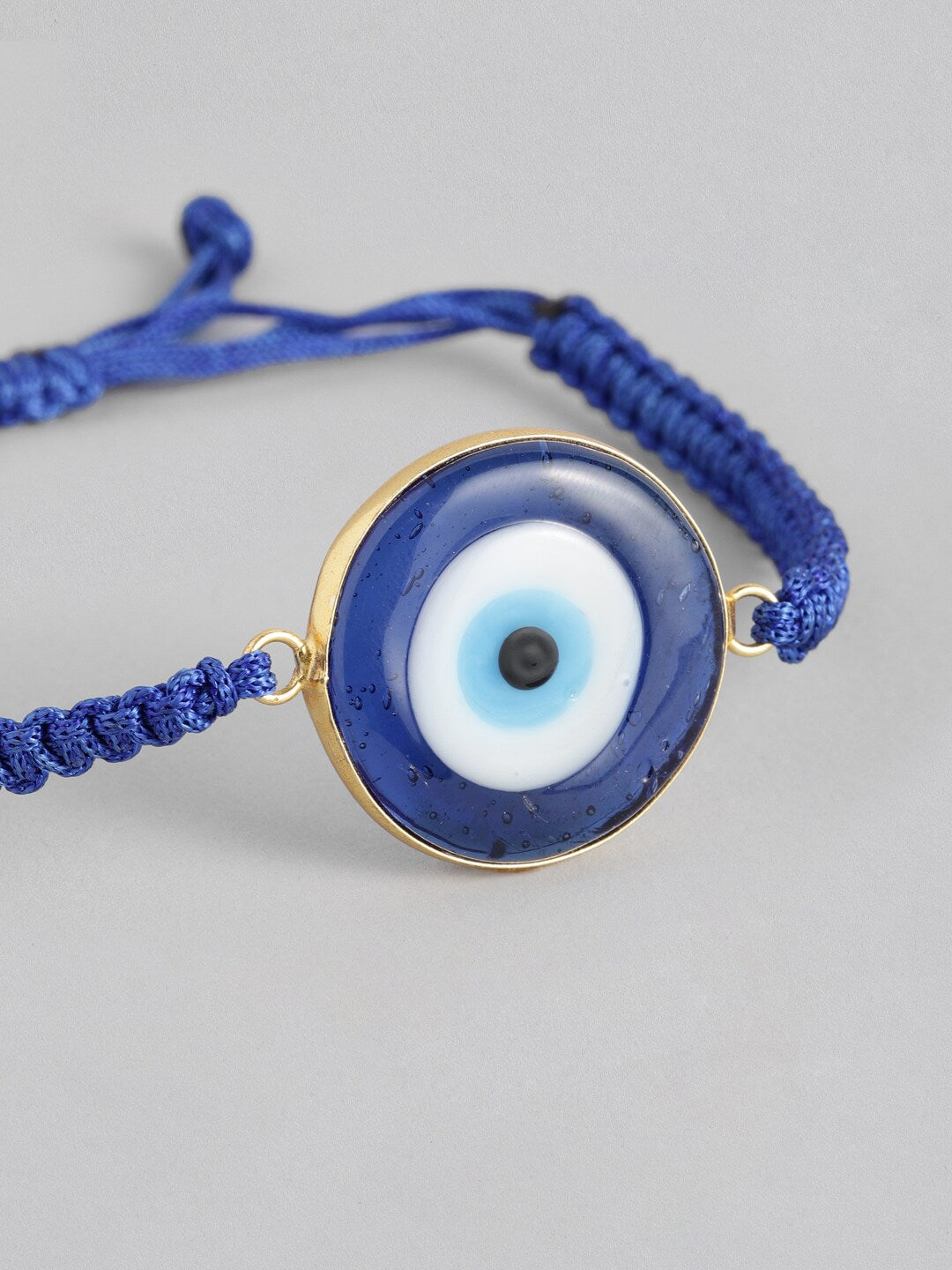 EL REGALO Unisex Blue Handcrafted Evil Eye Big Charm Bracelet - for Adults-Unisex
Style ID: 16186544