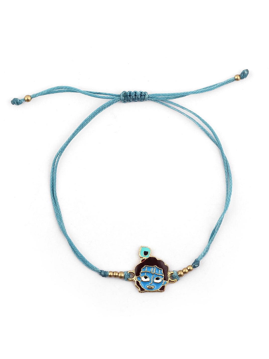 EL REGALO Girls Pack of 2 Blue & Peach-Coloured Charm Bracelet - for Kids-Girls
Style ID: 17314090