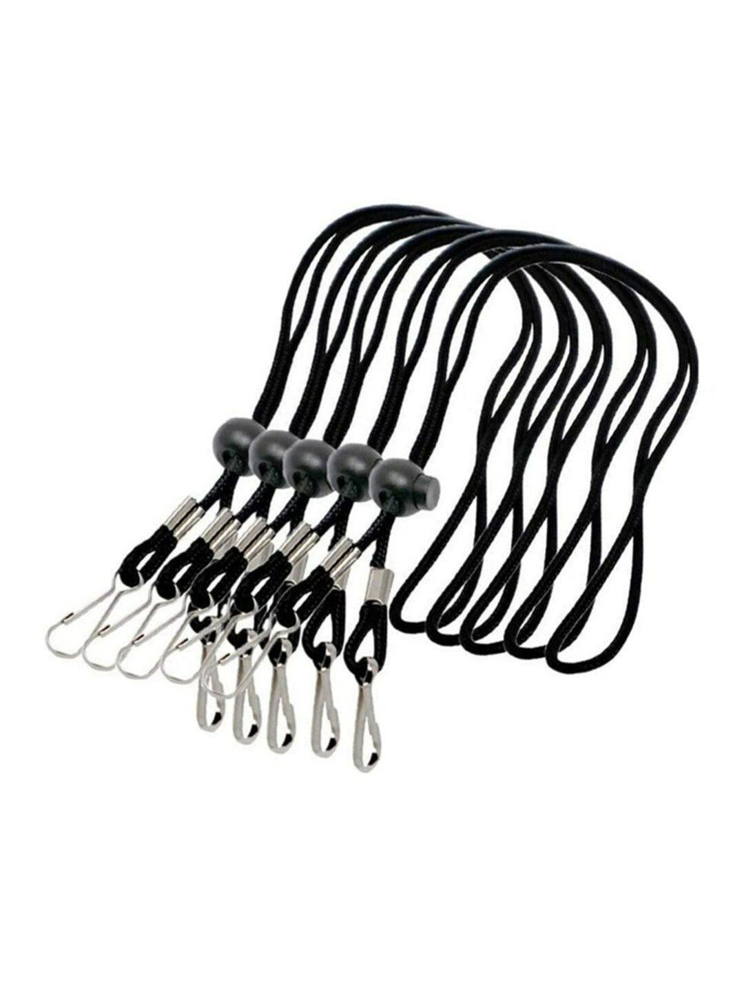 EL REGALO Black 5 Pcs Lanyards With Adjuster - for Men
Style ID: 16910896