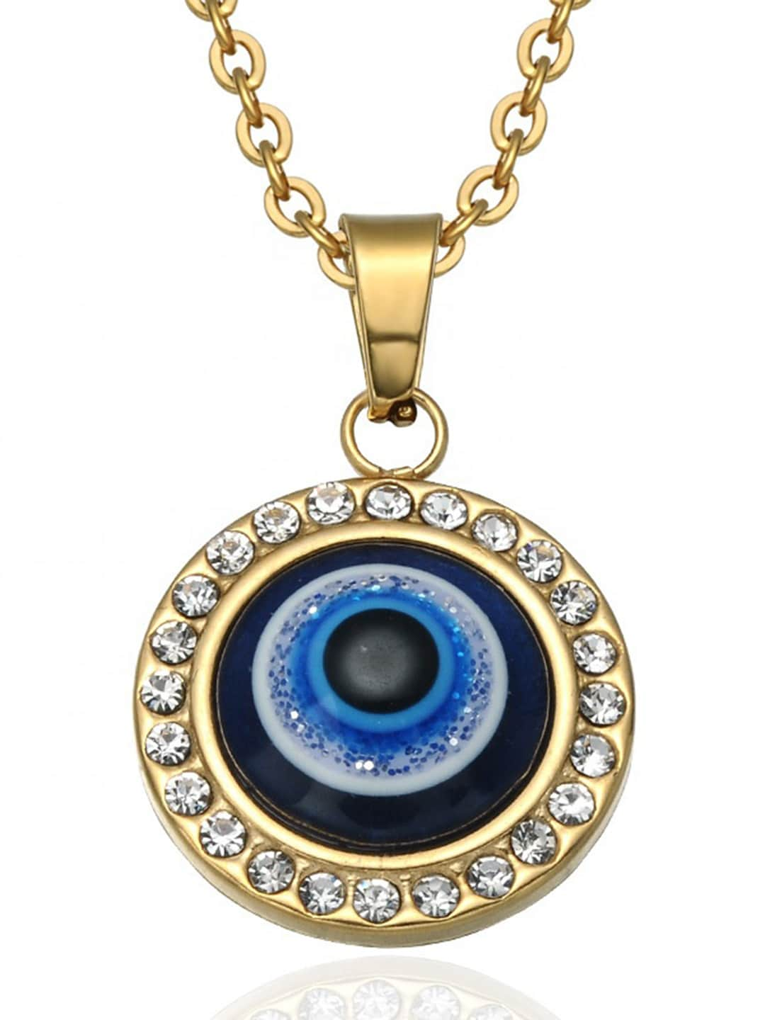 EL REGALO Gold-Toned & Blue Tribal Necklace - for Women and Girls
Style ID: 16991484