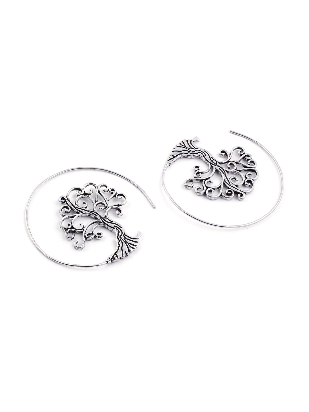 EL REGALO Silver-Toned Contemporary Drop Earrings - for Women and Girls
Style ID: 17227274