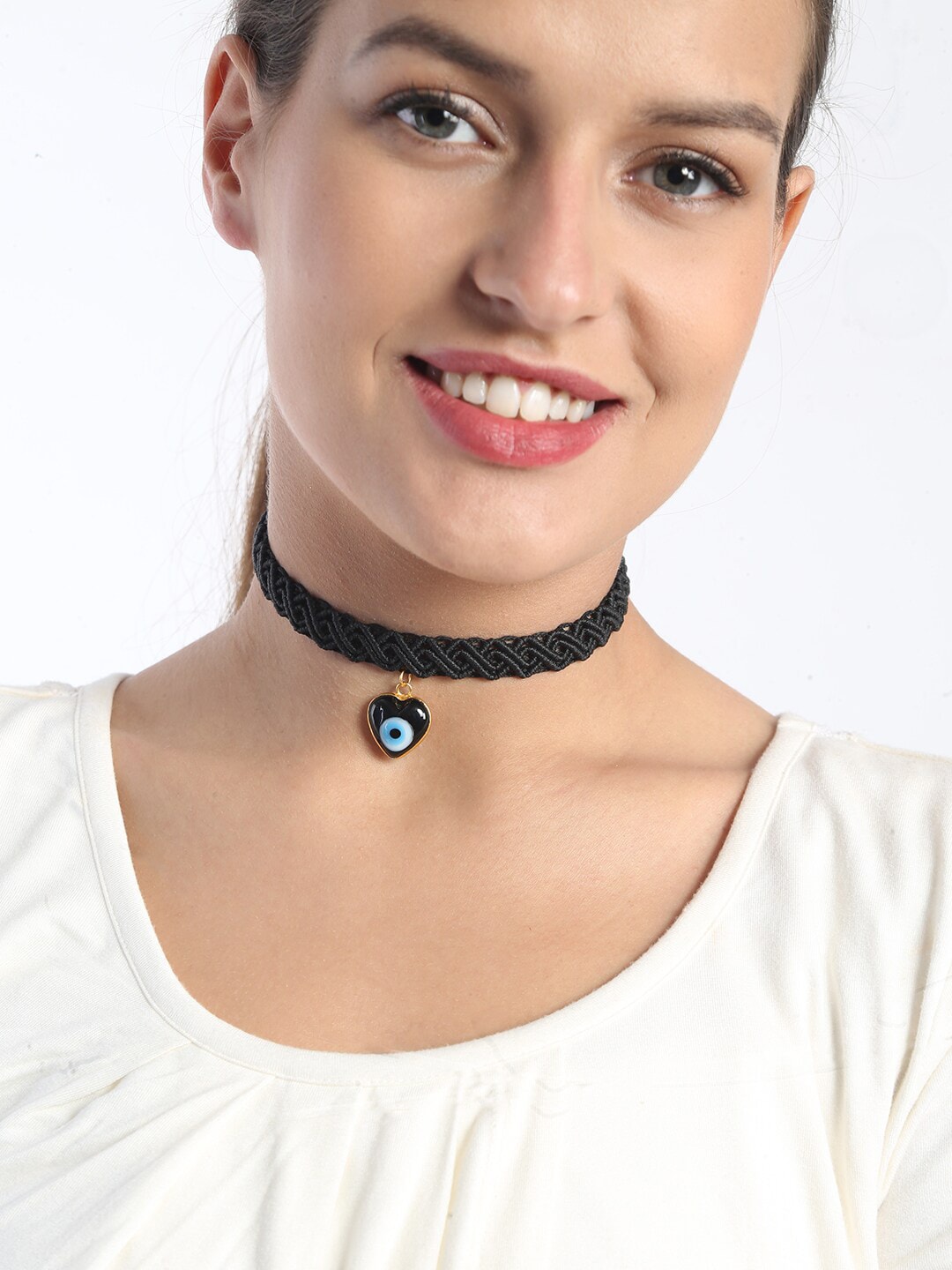 EL REGALO Black & Blue Choker Necklace - for Women and Girls
Style ID: 17224796