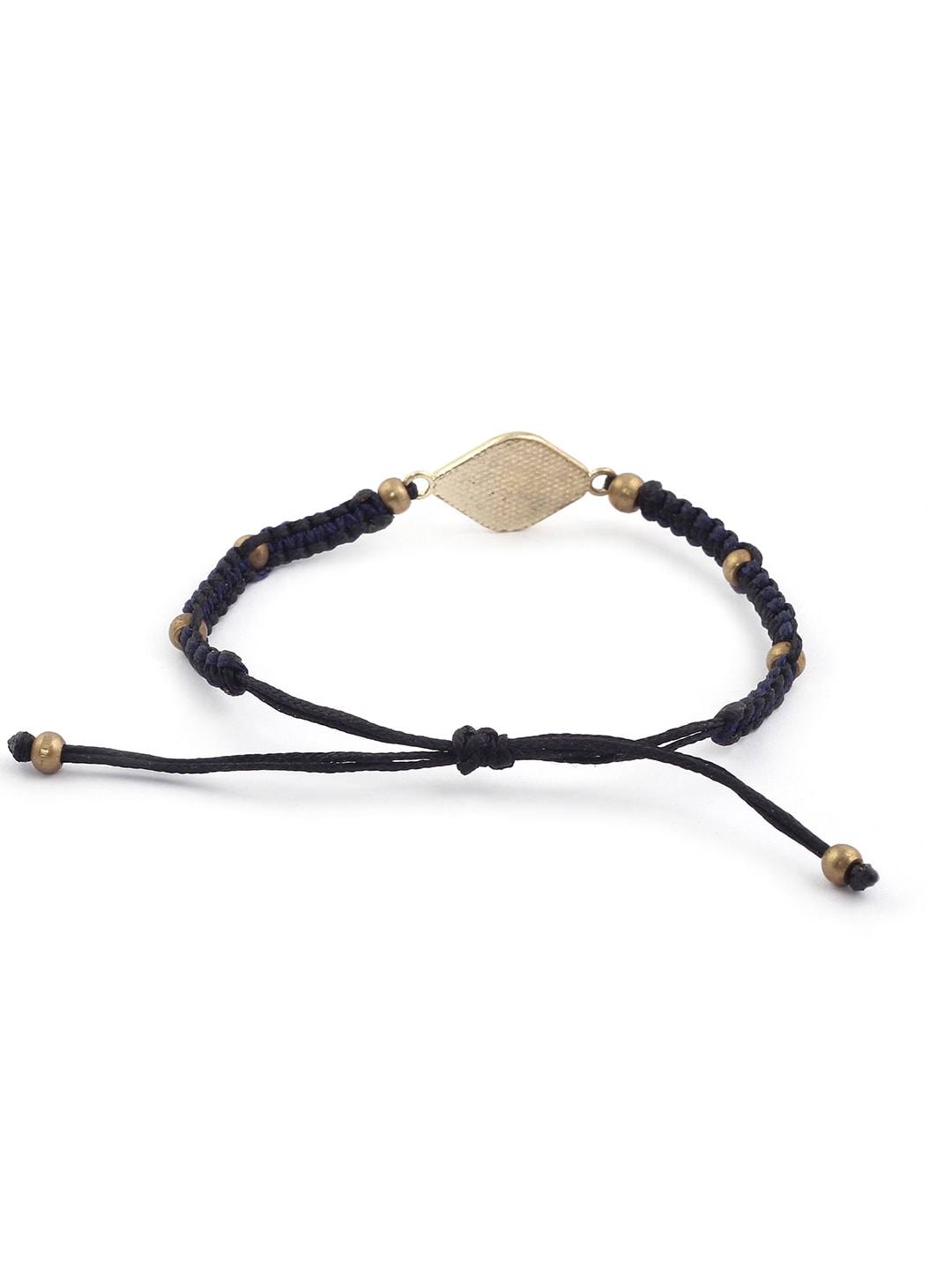 EL REGALO Men Blue & Gold-Toned Charm Bracelet - for Men
Style ID: 17157494