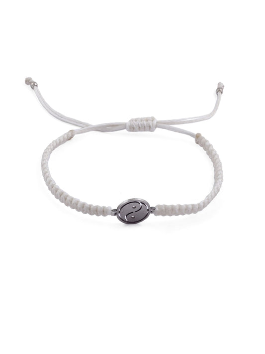 EL REGALO Men White Charm Bracelet - for Men
Style ID: 17157488