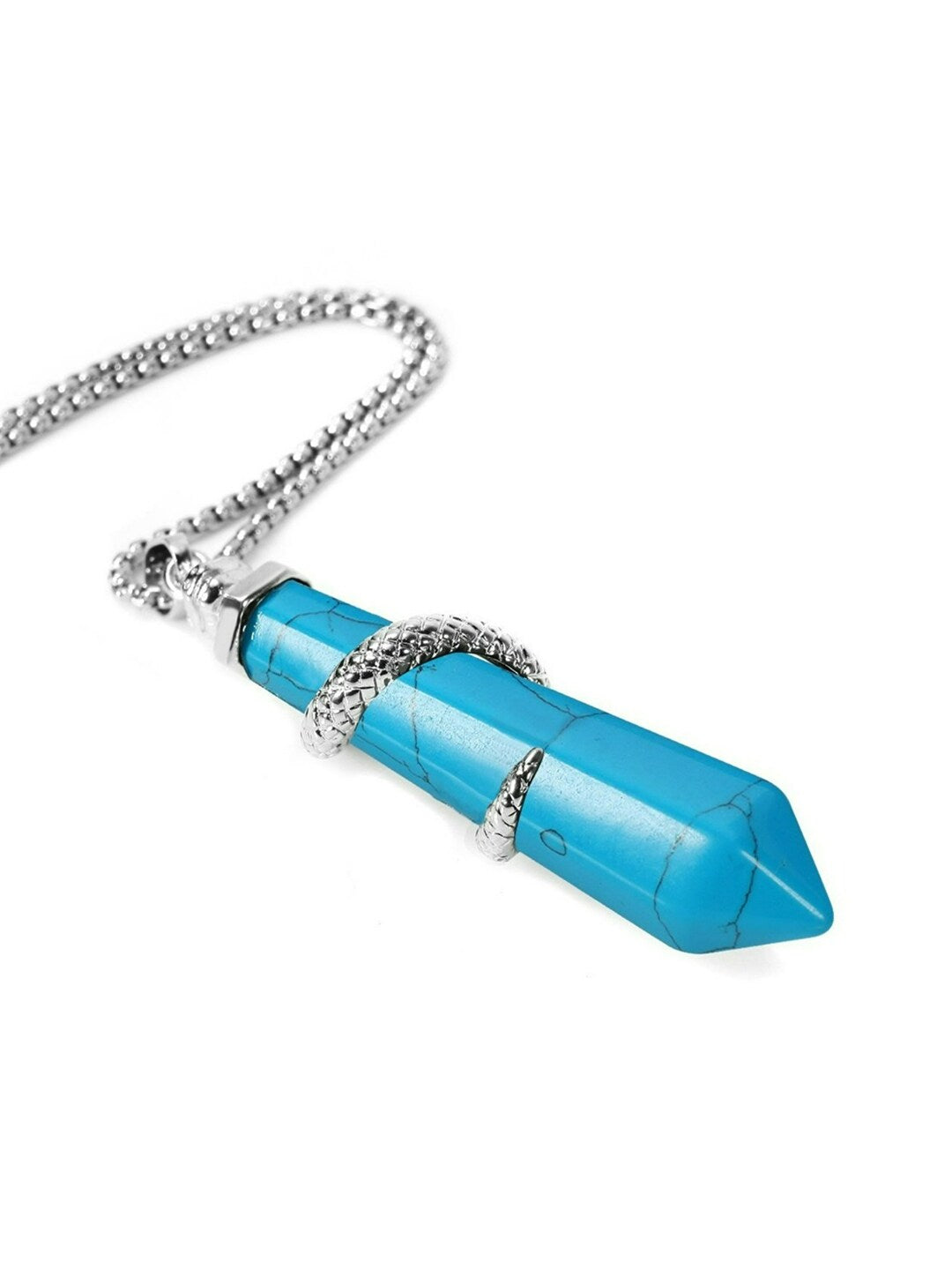 EL REGALO Blue & Silver-Toned Necklace - for Women and Girls
Style ID: 17025042