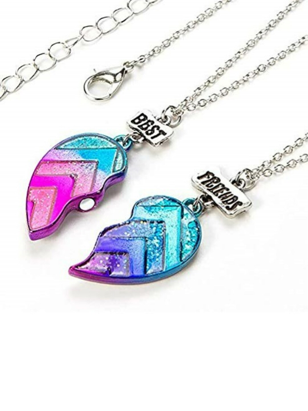 EL REGALO Unisex Purple & Blue Necklace - for Adults-Unisex
Style ID: 17047672