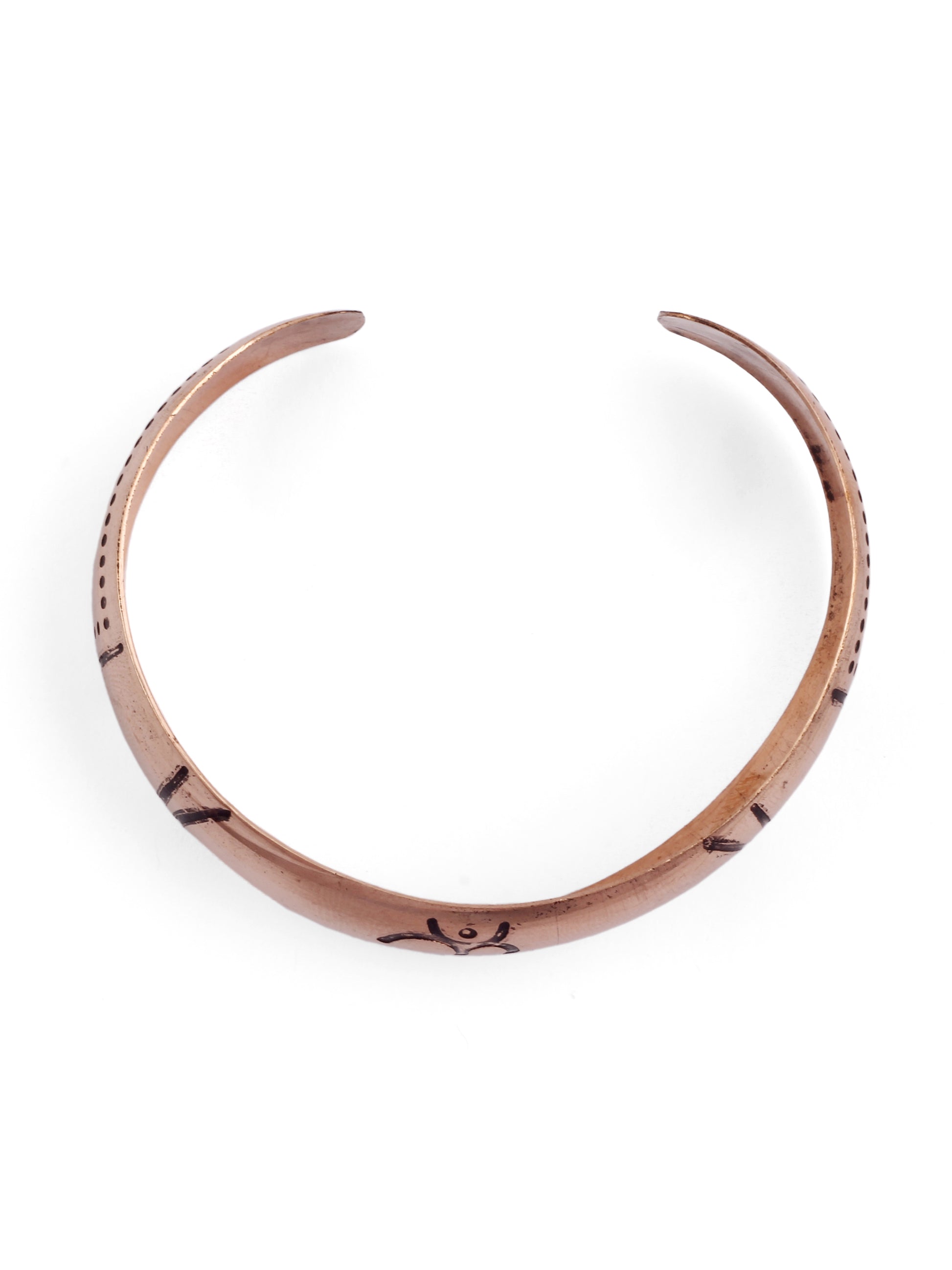 Bracelet – unisex, hammered texture – 45 Degree Gallery
