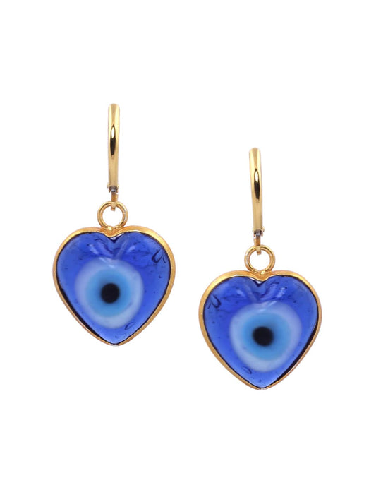 EL REGALO Blue Heart Shaped Drop Earrings - for Women and Girls
Style ID: 17227296