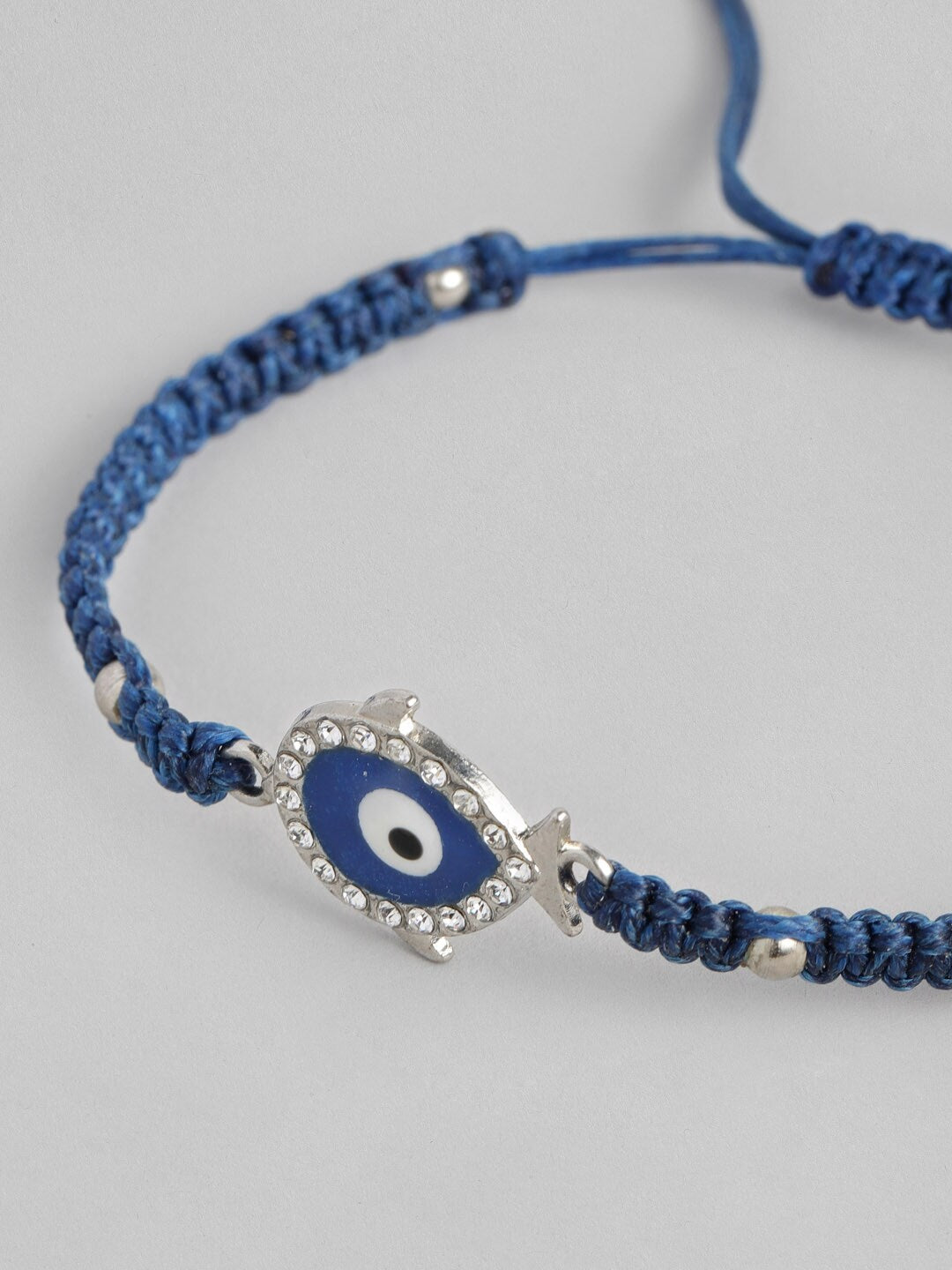 EL REGALO Unisex Blue Charm Bracelet - for Adults-Unisex
Style ID: 16310064