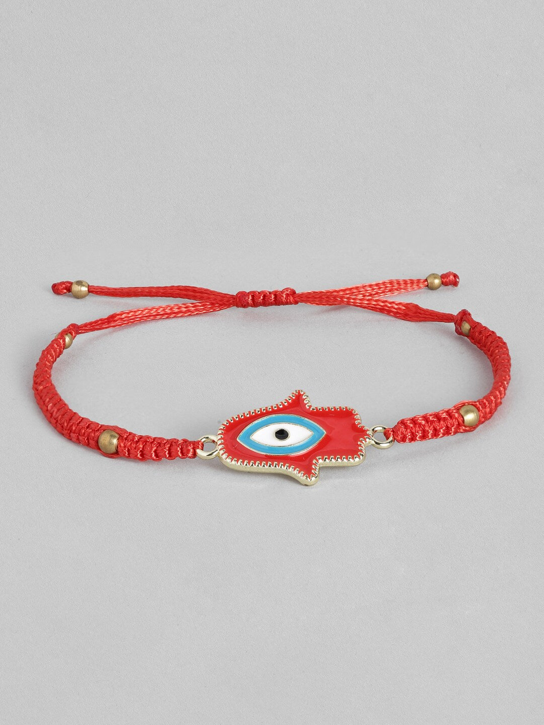 EL REGALO Unisex Red & Gold-Toned Charm Bracelet - for Adults-Unisex
Style ID: 16310036