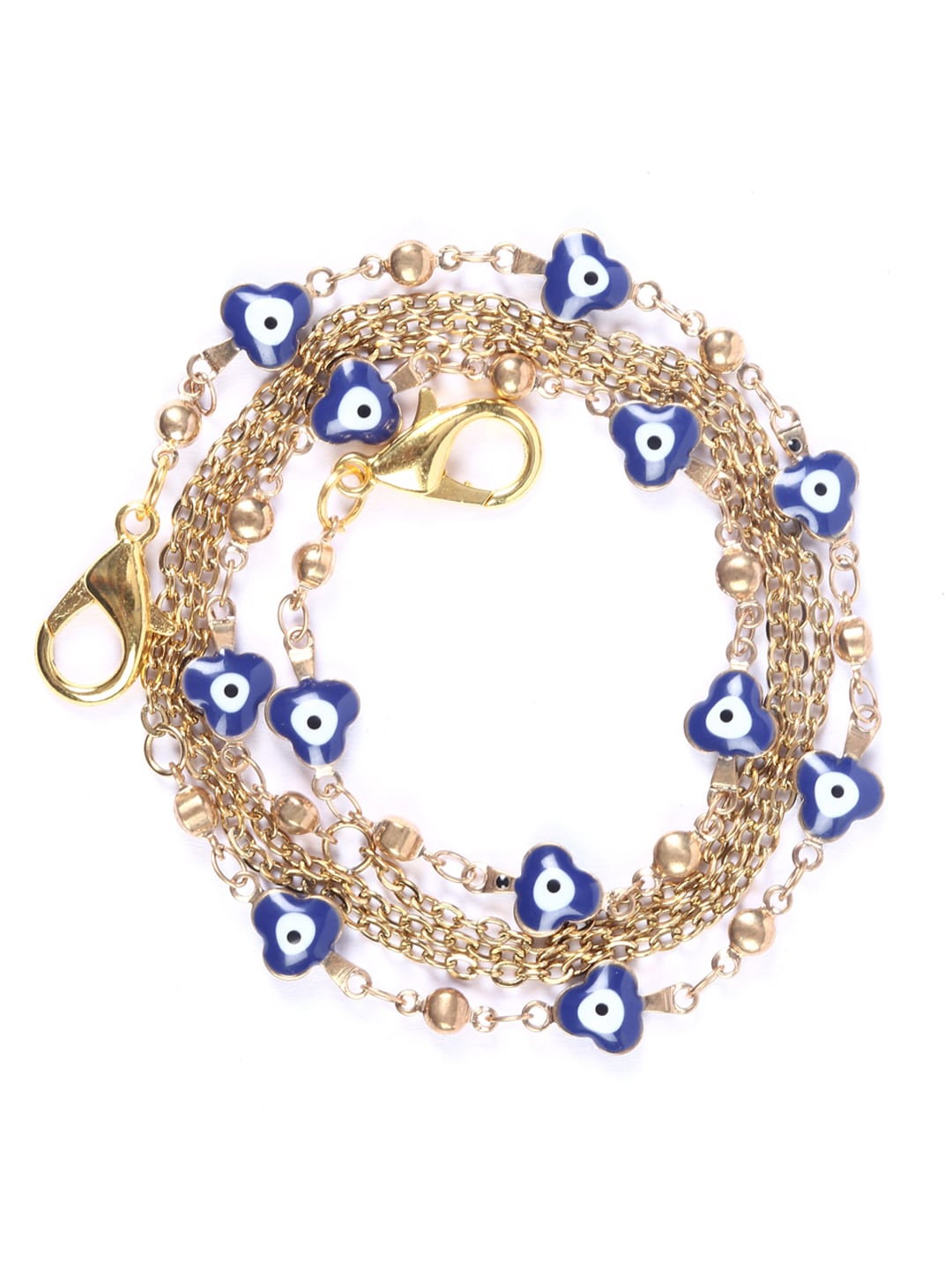 EL REGALO Blue & Gold Toned Mask Chain - for Women and Girls
Style ID: 17223072