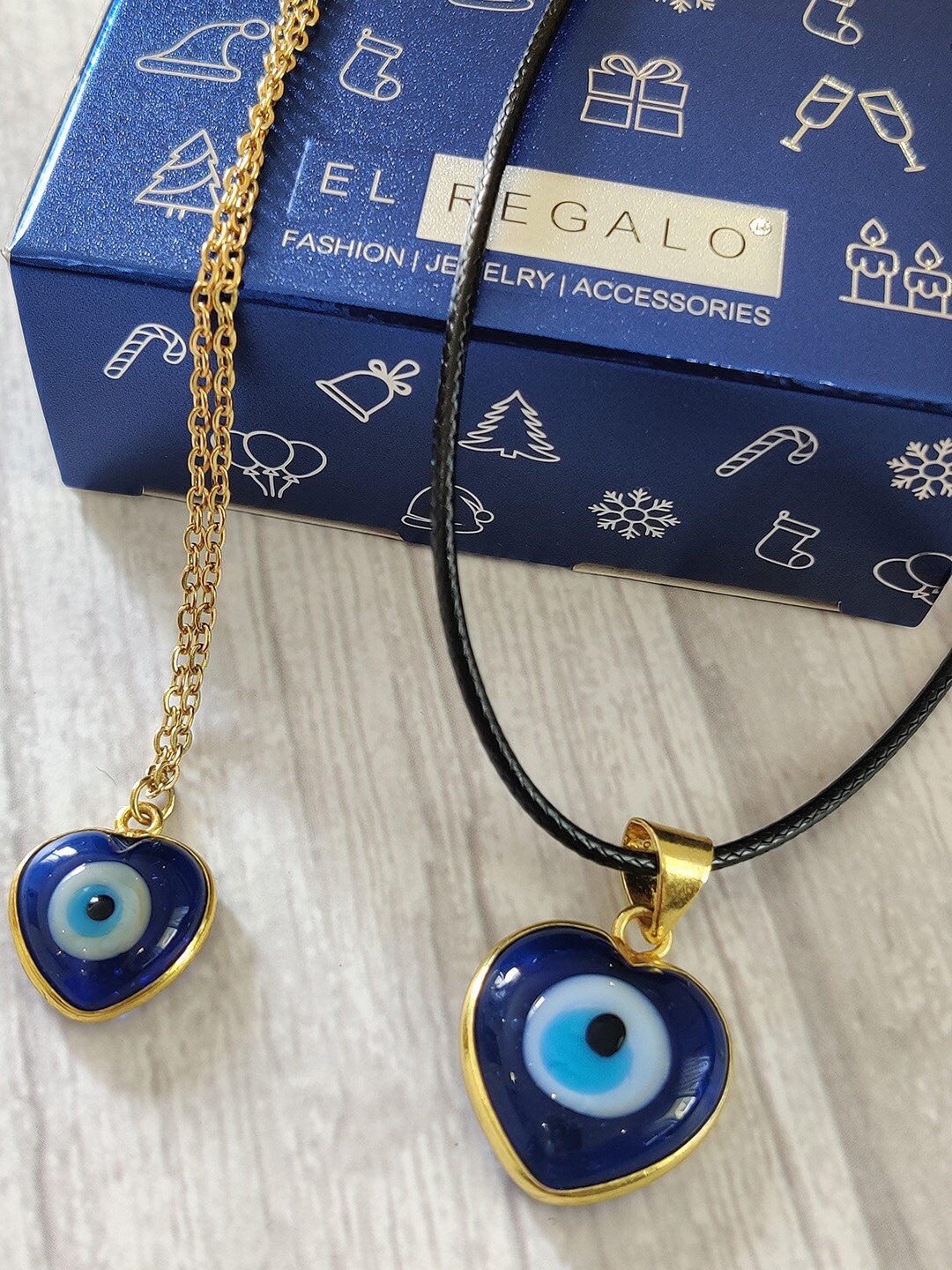 EL REGALO Blue & Black Necklace - for Women and Girls
Style ID: 16844138