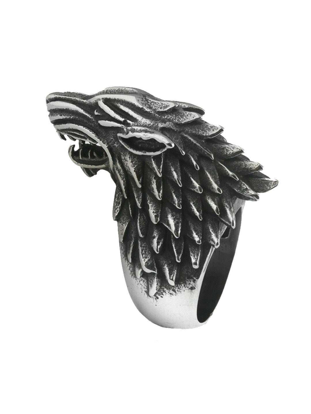 EL REGALO Men German Silver Game Of Thrones Finger Ring - for Men
Style ID: 16991102