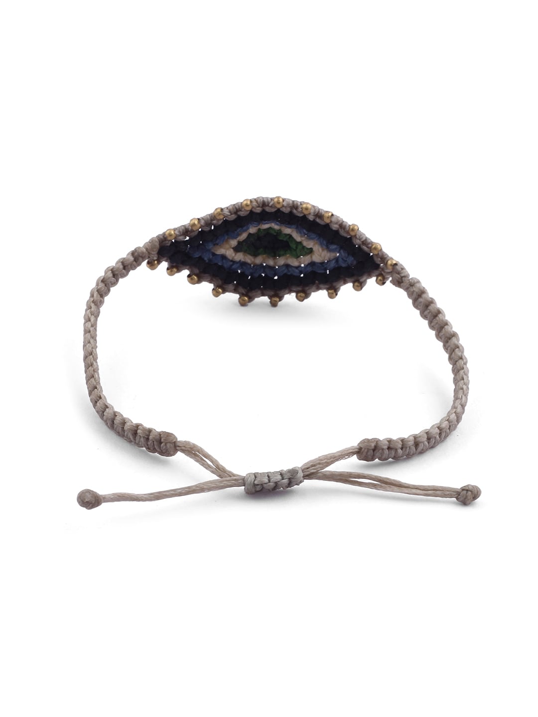 EL REGALO Men Grey & Blue Handcrafted Charm Bracelet - for Men
Style ID: 17157492