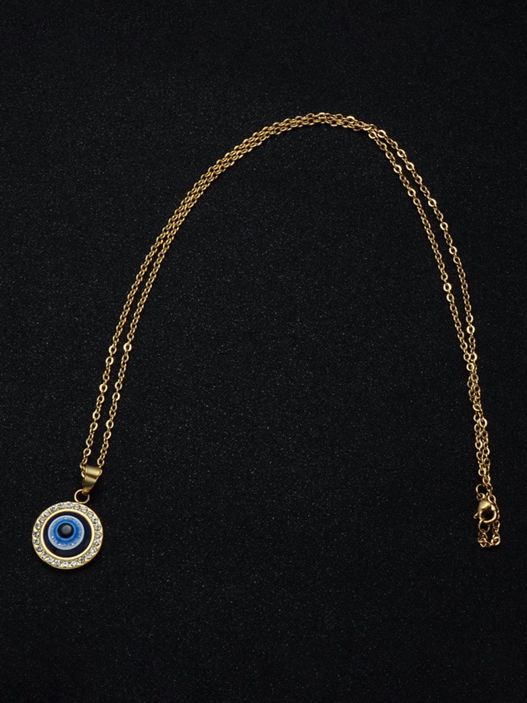 EL REGALO Gold-Toned & Blue Tribal Necklace - for Women and Girls
Style ID: 16991484