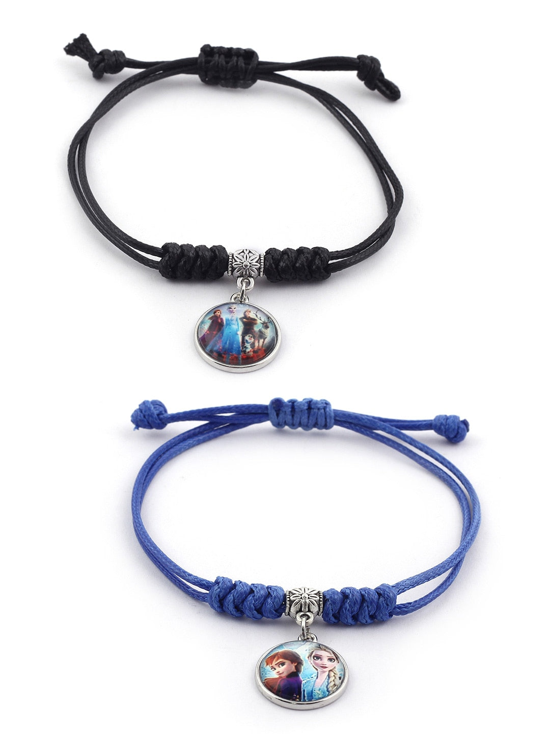 EL REGALO Girls 2 Black & Blue Charm Bracelet - for Kids-Girls
Style ID: 17314098